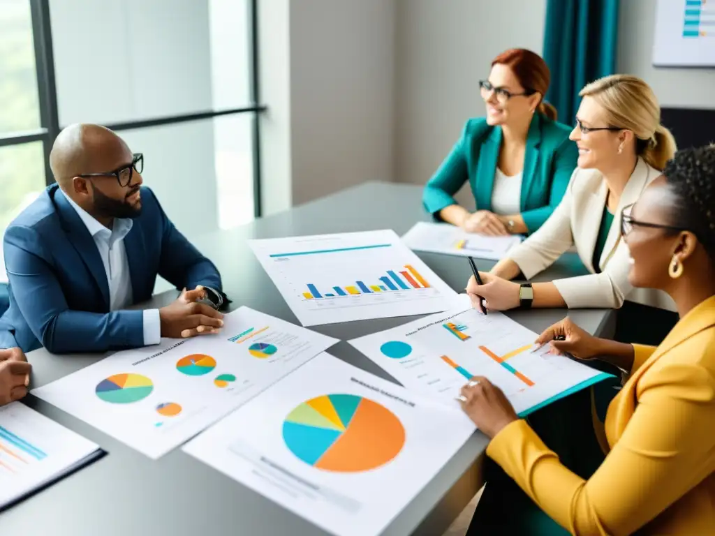 Asesoría estratégica para ONG: Colaboración profesional Consultoría para ONGs especializada: Profesionales y representantes colaboran en estrategias para el éxito de la organización sin fines de lucro