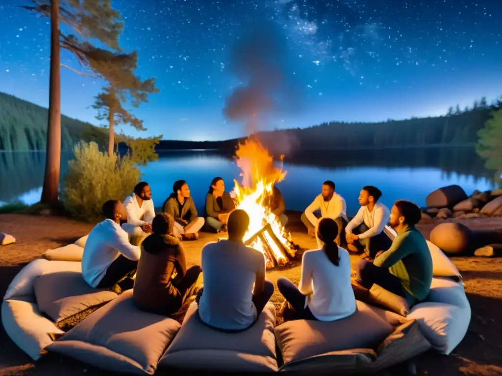 Unidos en la luz del campamento, miembros de asociaciones comparten experiencias en retiros y convivencias para asociaciones